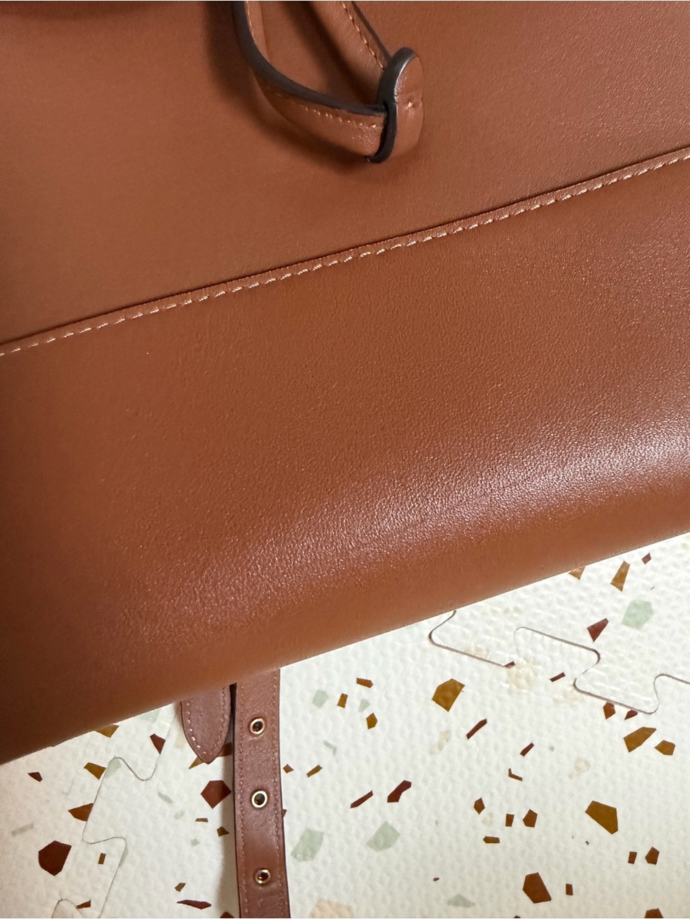 Coach | The Summer I Turned Pretty™ Turnlock Backpack in Redwood - Picture 7 of 8